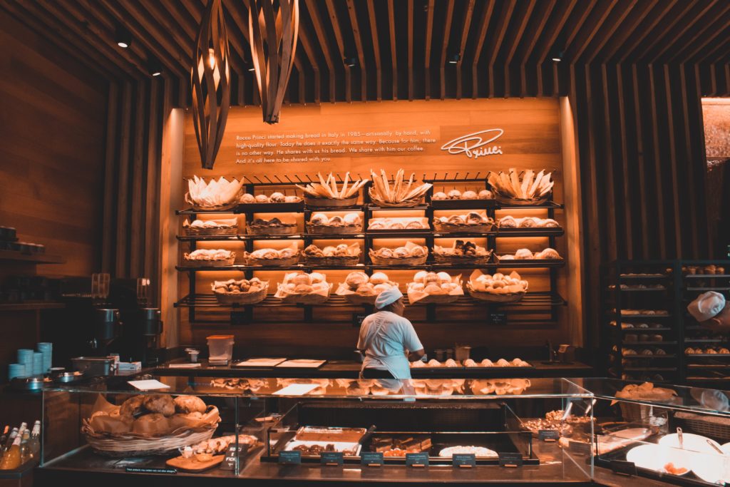Une boulangerie, un commerce de proximité